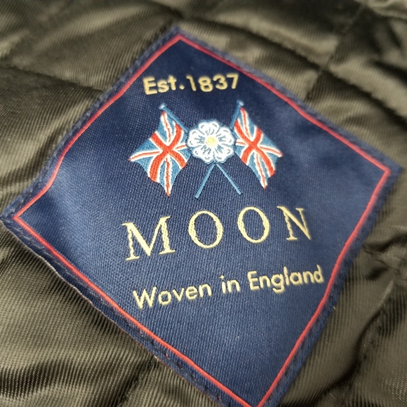 Moon Mens Wool Tweed Newsboy Flat Cap 8 Panel Button Gray Size Large 59cm - Picture 11 of 12